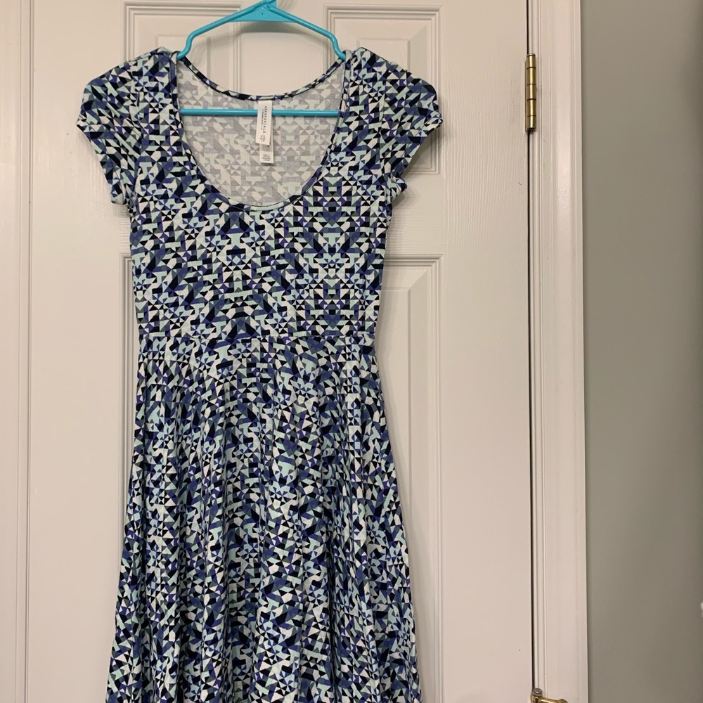 Aeropostale Geometric Patterned Skater Dress